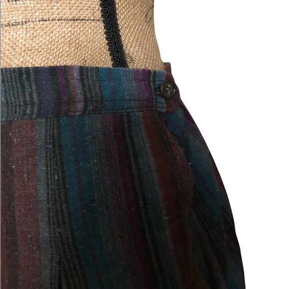 Handmade Causal Chic Side-Buttoned Full A-Line Skirt - Picture 10 of 15